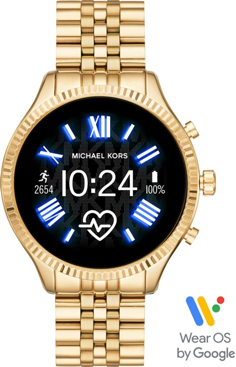 michael kors access gen 5 lexington gold-tone smartwatch gift set|Gen 5 Lexington Gold.